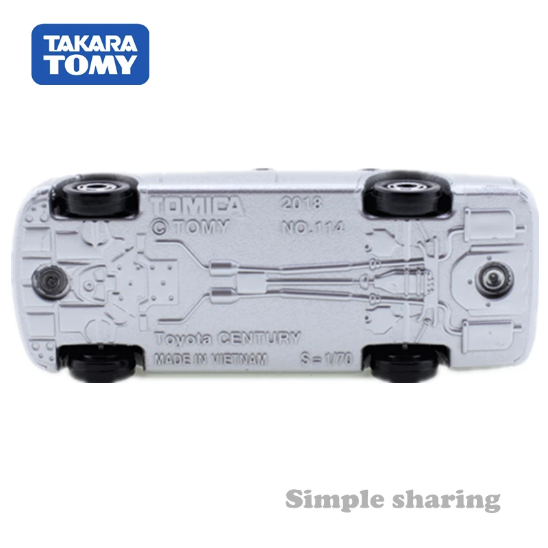 Takara Tomy Tomica № 114 Toyota century модель комплект литой миниатюрный детские игрушки с забавным магическим Детская кукла