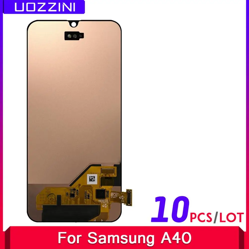 10 шт./партия lcd s для samsung Galaxy A40 A405 Новый 1:1 идеально ЖК-дисплей кодирующий