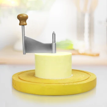 

1PCS Manual Chocolate Decorating Rotary Scraper Shaving Scraper Scraper Cream Cheese Scraper