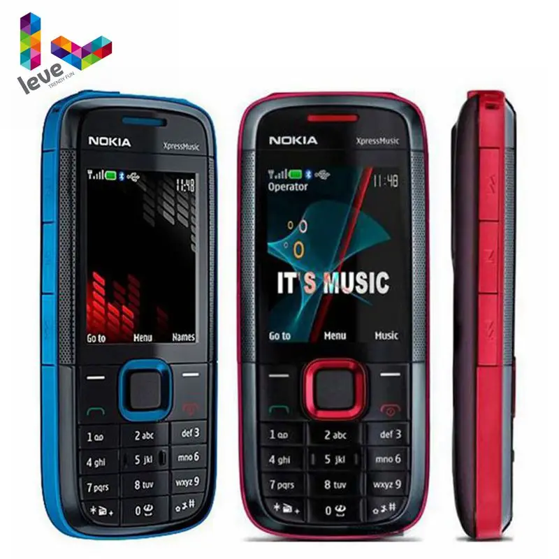 Оригинальный разблокированный мобильный телефон Nokia 5130 XpressMusic 5130XM Bluetooth FM