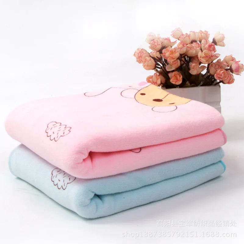 

Brushed Printed Soft And Comfortable Superfine Fibre Children's Quilt New Style Square Pure Cotton Cartoon Was