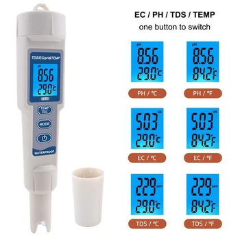 

PH/EC Water Quality Meter Digital Tester Temperature Plastic Swimming pool