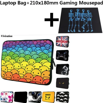 

210x180mm Mousepad+New Pretty Butterfly Prints Tablet Bag For Asus ZenPad 3S10 Z500C/Huawei MediaPad 10.1" 9.7" 10 Netbook Case