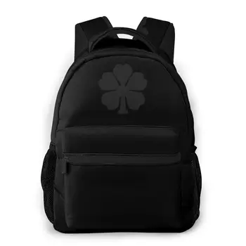 

Black Clover Cool Backpack for Girls Boys Travel Rucksack Black Clover Printing