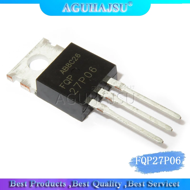 10pcs FQP27P06 TO220 27P06 TO-220 60V 27A new original | Электронные компоненты и принадлежности