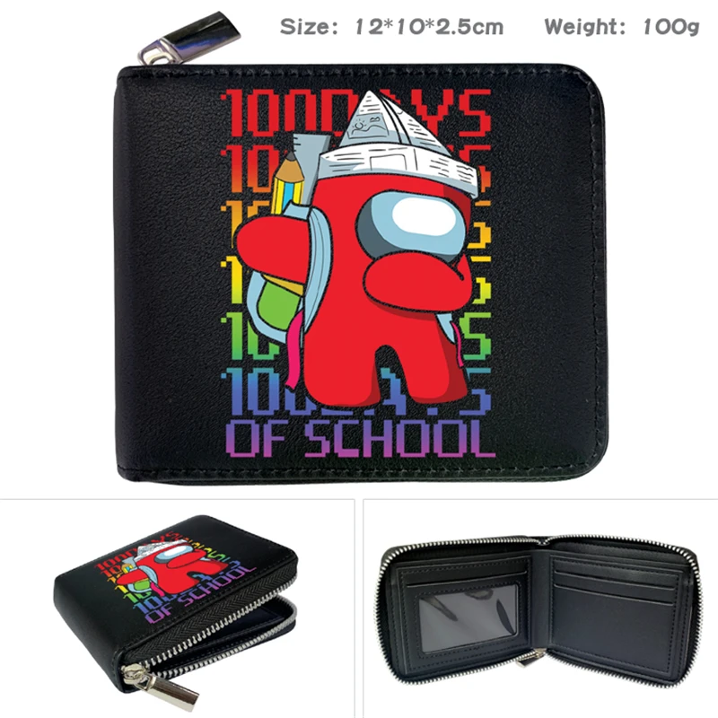 New Arrival Anime Game Wallet PU Leather Short Purse With  Card Holder WM 