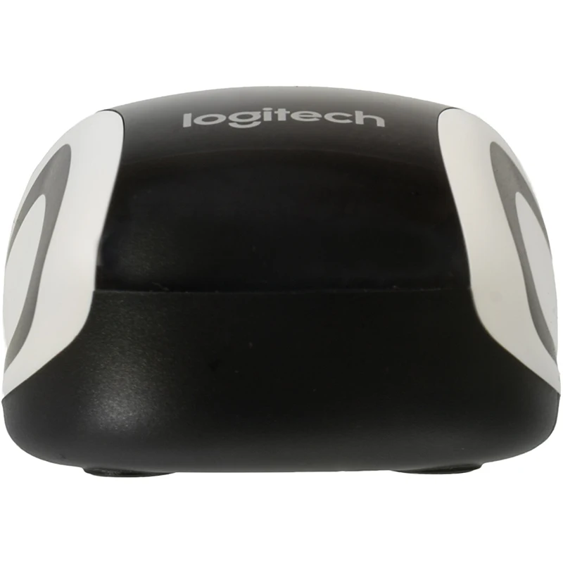 Мышь Logitech Mini M187 черный/серый оптическая(1000dpi) беспроводная USB для ноутбука(2but