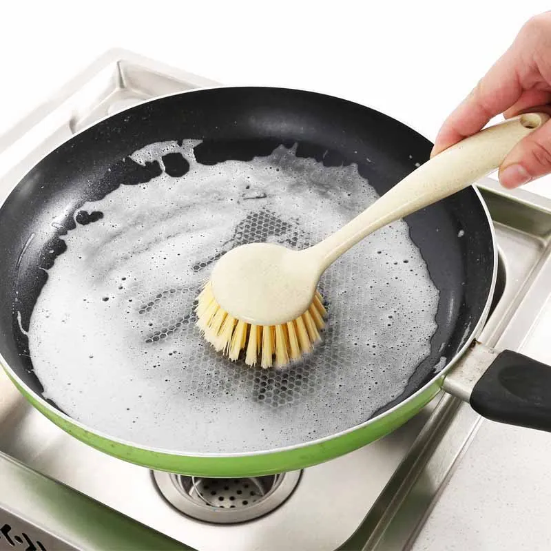NewKitchen чистящий посудомоечный щетка может использоваться без висячего масла