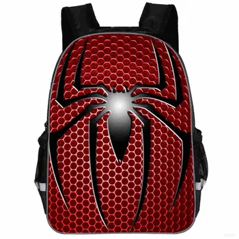 

13 Inch Hot Sale Child Spider Hero Boy School Bag Student Girl Gift Gift Student Book Backpack Pen Pencil School Bag