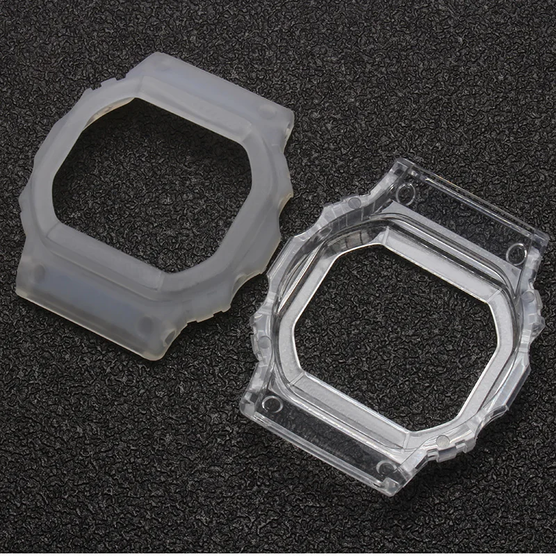 Shengmeirui для Casi-o DW5600E/DW5600BB/DW-5000/GEX-5600 прозрачный белый силиконовый спортивный ремешок мужской и wo мужской ремень