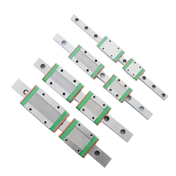 

cnc parts MGN7 MGN12 MGN15 MGN9 300 350 400 450 500 600 800mm miniature linear rail slide 1pcMGN9 linear guide+1pcMGN9H carriage