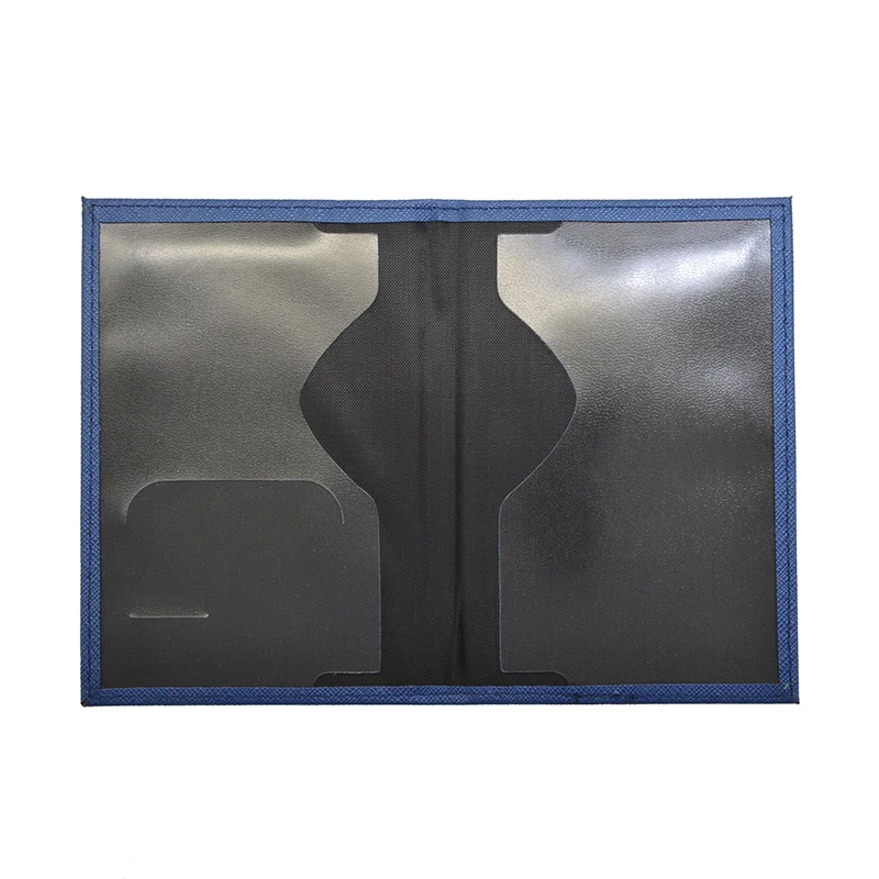 Plain PU Leather Safiano Cross Pattern Bussiness Passport Holder ID Card holder Universal Passport Covers passport holder id card holder card holder