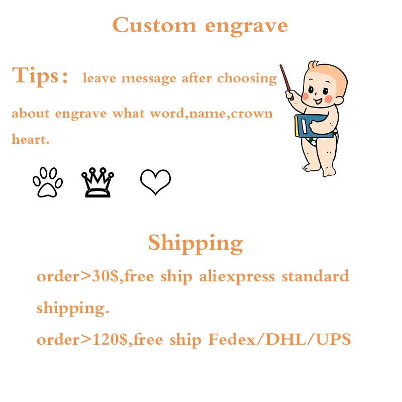 Gold Color Lover Crystal Stainless Steel Rings for Men Women Wedding Band Custom Engrave Name Charm Gift
