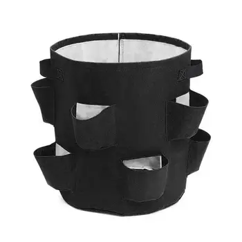 

Gardening Plant Grow Bags Garden Potato Pot Greenhouse Vegetable Growing Bags Moisturizing Jardin Vertical Garden Bag Seedling