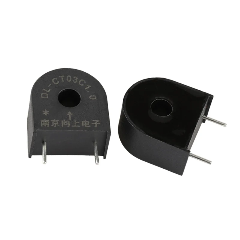 

DL-CT03C1.0 Miniature Current Transformer 5A/5mA 0 ~ 12A Measurement Protection Ratio 1000/1