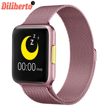 

Diliberto E06 Bluetooth ECG+PPG Smart Watch IP68 Waterproof Heart Rate Blood Pressure Monitor Smart Band Watch Sleep Monitoring