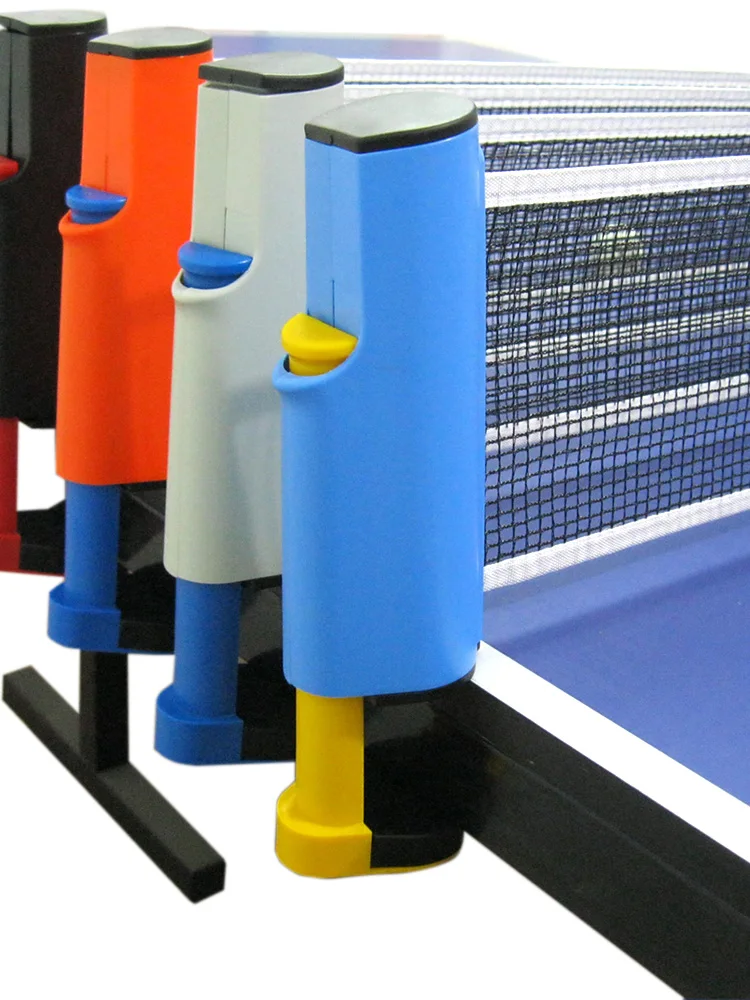Non Slip Table Tennis Net Replacement With Stand Firm Clamp Onepiece