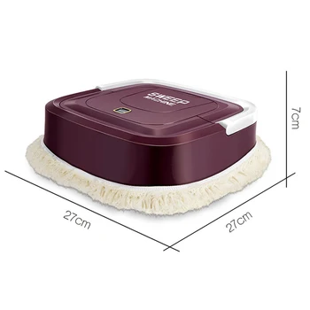 

Rechargeable Automatic Robot Vacuum Cleaner Floor Electric Mop Machine er for Home Electric Vacuum Cleaners