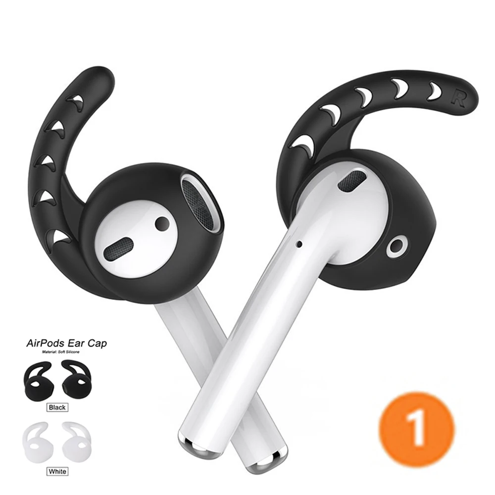 hei-J2M Силиконовый чехол для Airpods123, защитный чехол Airpods 123, чехол s, аксессуары Air Pods, 2, наушники Pod Funda, милые наушники Airpod Coque - Цвет: hei-J2M
