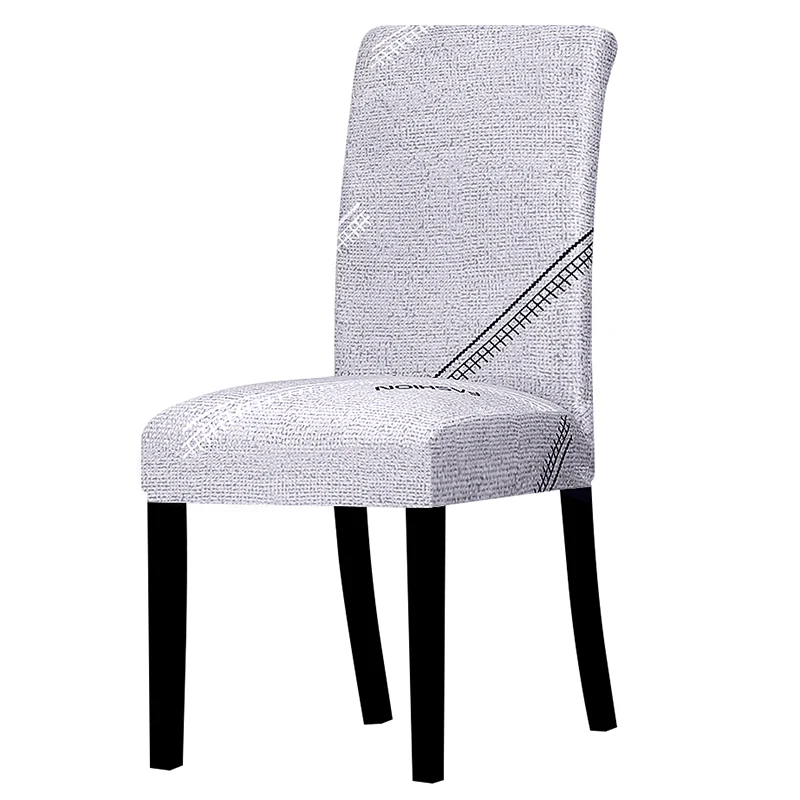 Универсальный чехол для стула с цветочным принтом, чехлы для сидений, Защитные чехлы для сидений для отеля, банкета, столовой, украшения для дома - Цвет: K320