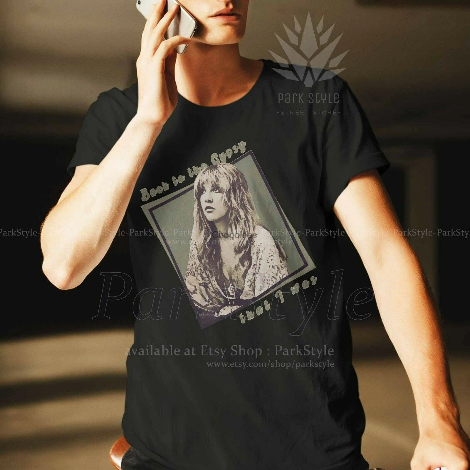 Stevie nicks shirt back to the gypsy 