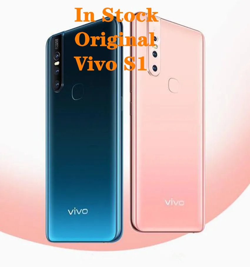 Vivo S1 Android 9,0 Helio P70 6,5" 1080 × 2340 Восьмиядерный 4 камеры 3940 мАч 6 ГБ 256 Гб Смартфон