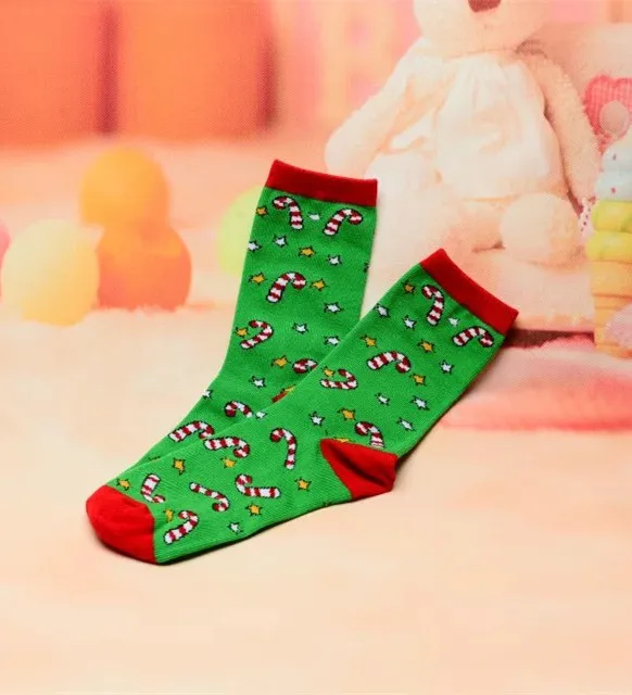 Носки рождественские для женщин носки лучшие подарки носки Санта Клауса