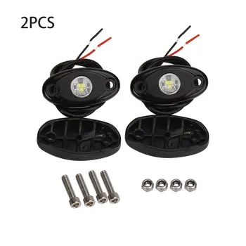 

Universal 9W LED Rock Light Flood Beam Offroad LED Light Under Body Trail Rig Light Decorative Light For SUV ATV Boat Car