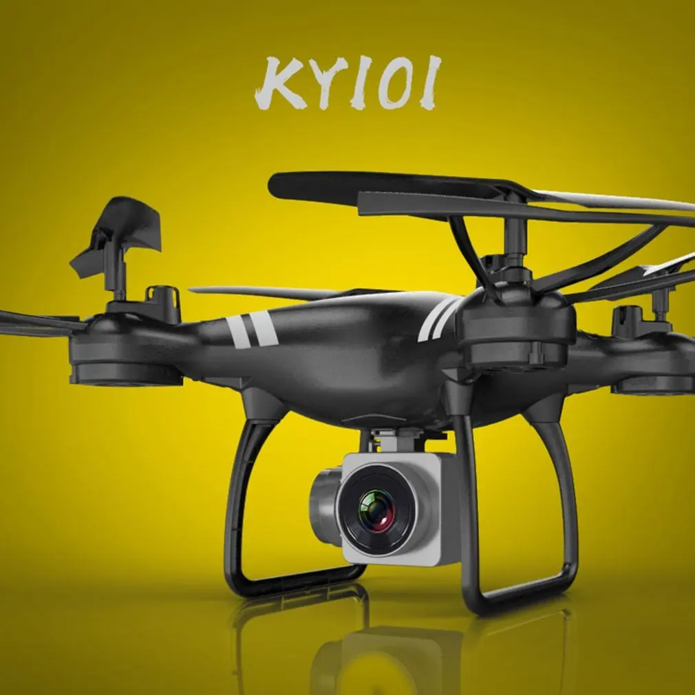 KY101 Радиоуправляемый Дрон 2MP камера Wi-Fi FPV живой Квадрокоптер удерживающий высоту один ключ возврат Безголовый вертолет 2,4 ГГц Дрон