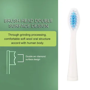 

2pcs Electric Replaceable Toothbrush Heads Sonic Seago Tooth Brush Head for SG-881 For Oral B Electric Tooth Brush Hygiene Care