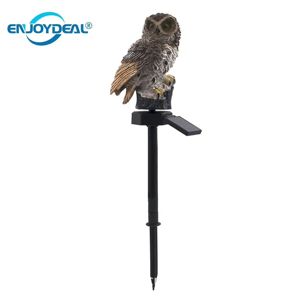

Owl Solar Light Waterproof Landscape Lamp Patio Pathway Yard Garden Decor