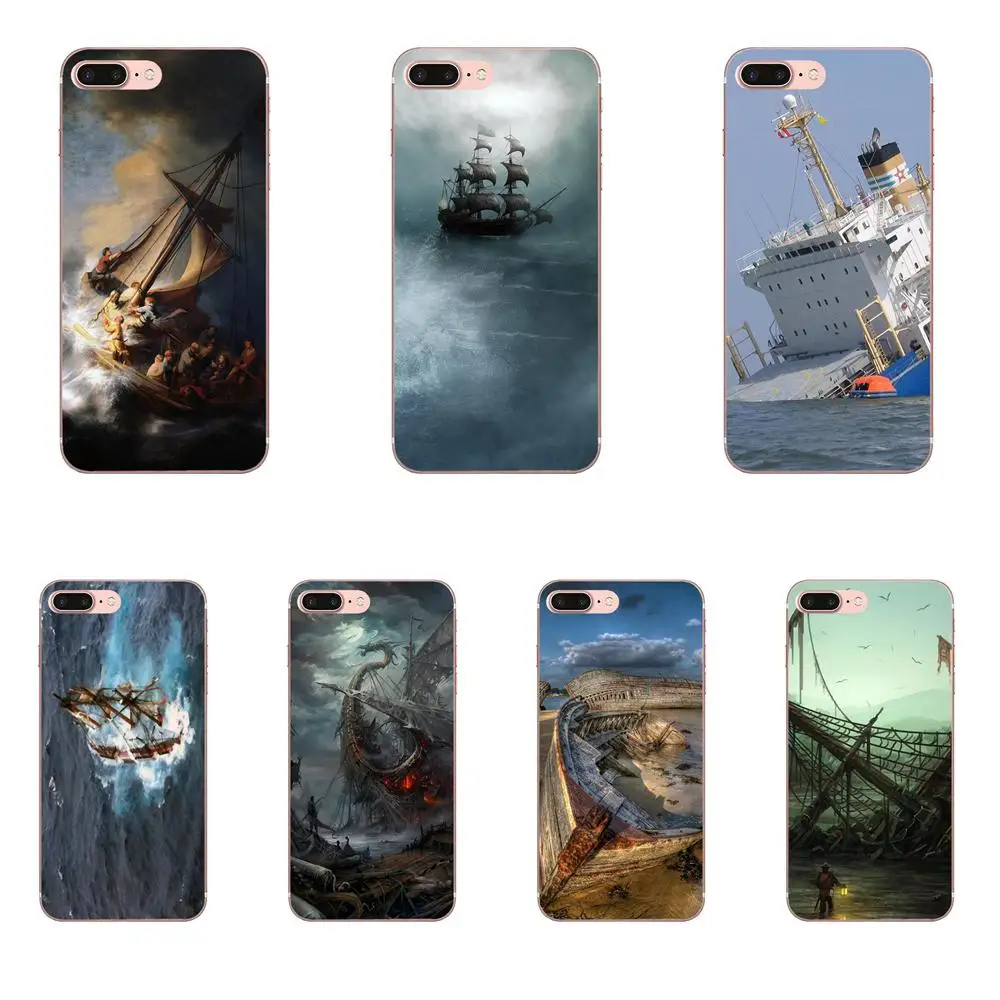 

Lost Ship Nature Soft Cell Phone Case For Huawei Honor Nova Note 5 5I 8A 8X 10 Pro 9X For Moto G G2 G3 G4 G5 G6 G7 Plus
