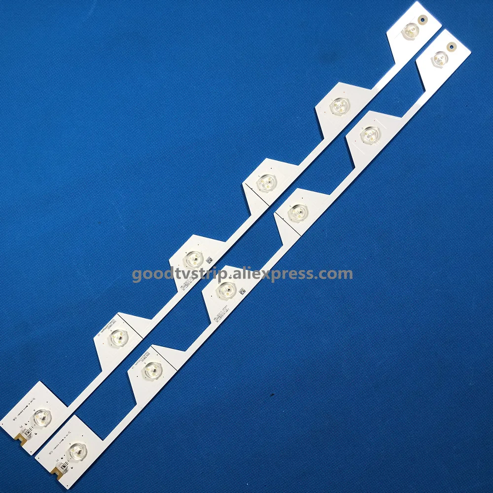10 шт./лот для TCL D55A561U D55A558U 55U6500C 55U65EBC светильник бар 4C-LB5506-HR1 55E5800 55HR330M06A1 Экран LVU550NDEL