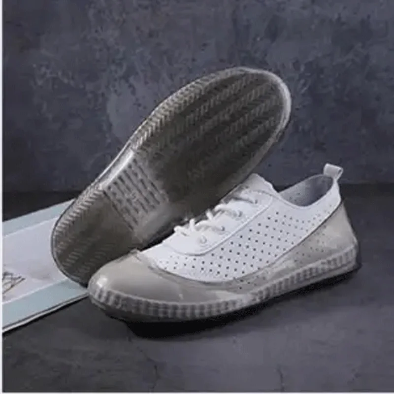 Home Reusable Rain Shoe Covers Unisex Jelly Galoshes Women Water Proof Silicone Shoe Covers Shallow Holder Men Overshoes