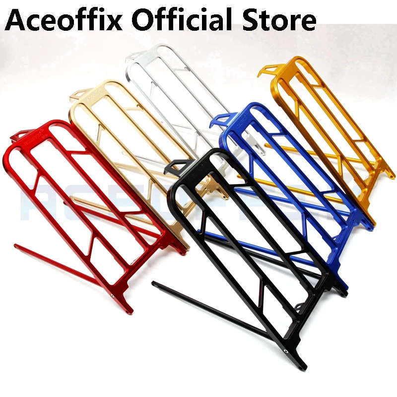 Aceoffix Brompton алюминиевая задняя стойка с ЧПУ SR01|Зажимы для сидений| |