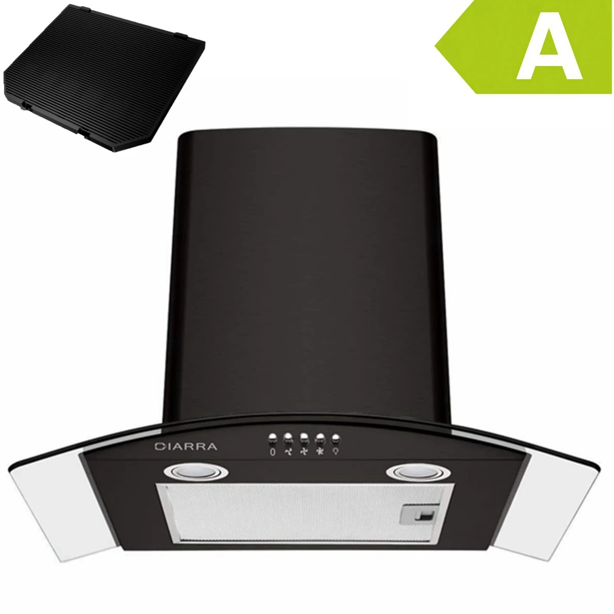 canopy cooker hood recirculating