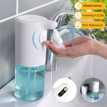 

320ML Automatic Infrared Sensor Soap Dispenser Touchless Stand Foam Washer Hand