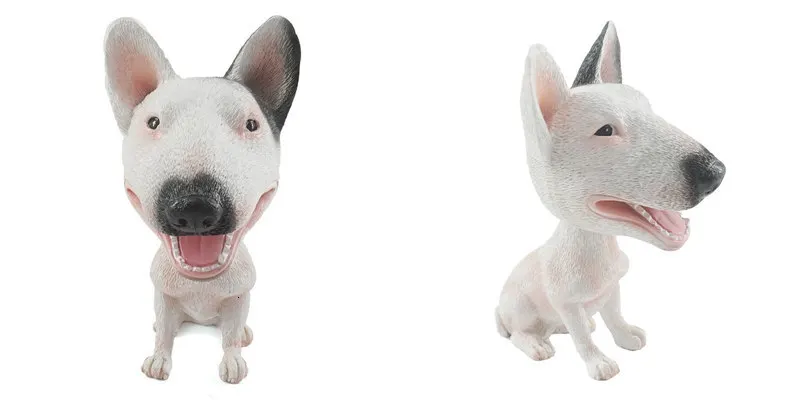 GSPSCN автомобиль 3D милые наклейки с изображениями собак корги Хаски трясущийся головой кукла собака автомобиль кивая собака внутренний животное креативная наклейка
