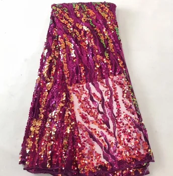 

beautiful Sat-38.8805 Nigerian fabric for party dress new African embroidered lace fabric