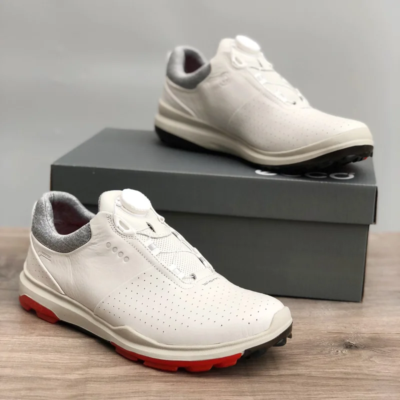 

Men Professional Golf Shoes High Quality Leather Golf Sneakers Size 39-45 Comfortable Gym Walking Footwear Outdoor Golfers Shoes