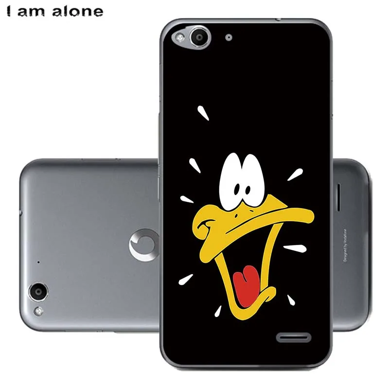 Solf TPU AA64 Чехлы для телефонов Vodafone Smart ultra 6 5,5 дюймов мягкий мешок TPU мобильный мультфильм Печатный для Vodafone Смарт ультра крышка - Цвет: Solf TPU AA64