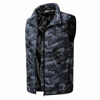 

Men Women Removable Charger 1pc Heating Vest Jacket Warm Winter Electric Coat