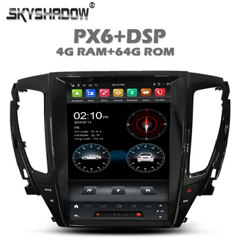 

Tesla Car DVD Player DSP IPS PX6 Android 9.0 4G + 64GB SIM GPS RDS Radio wifi BT 5.0 For Mitsubishi Pajero Sport L200 2017 -2019