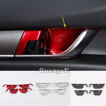 

Top Quality Car Cover Stick Trim Inside Door Inner Handle Bowl Frame Lamp 4pcs For Honda Accord Sedan 10th 2018 2019 2020