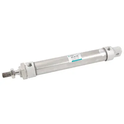 

Stainless Steel Double Acting Single Rod Air Cylinder 1" x 3.9