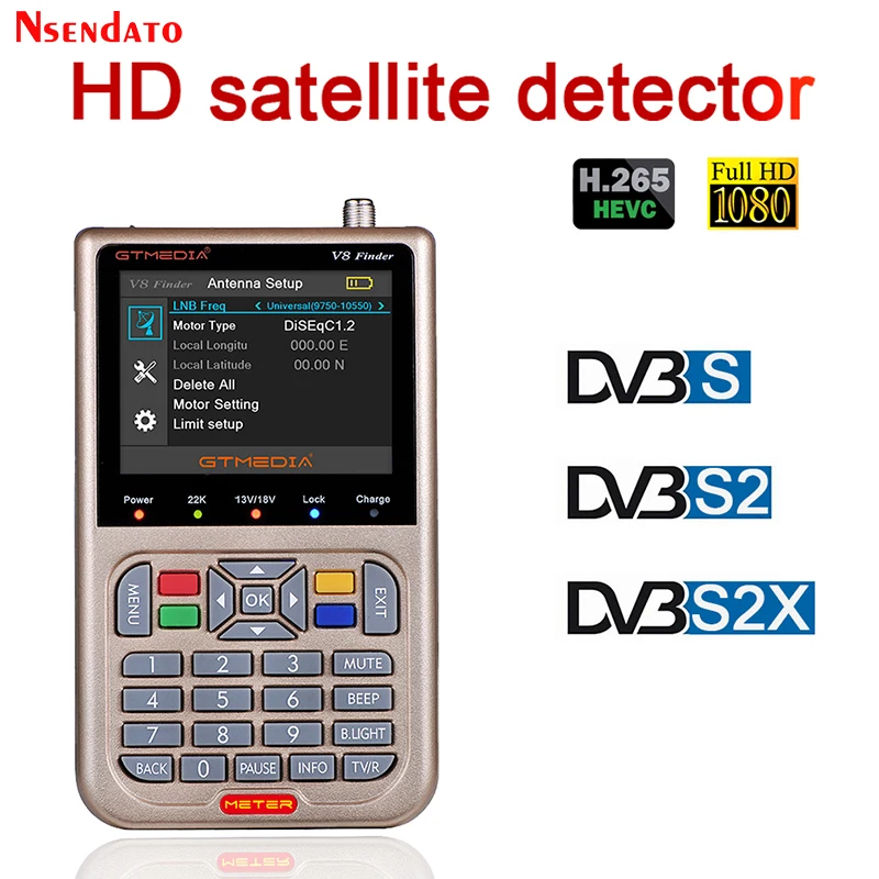 GTmedia V8 Finder Digital Satellite Signal Finder 3.5