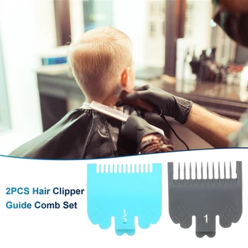 

2PCS Hair Clipper Guide Comb Set for Wahl Hair Clippers Limit Combs