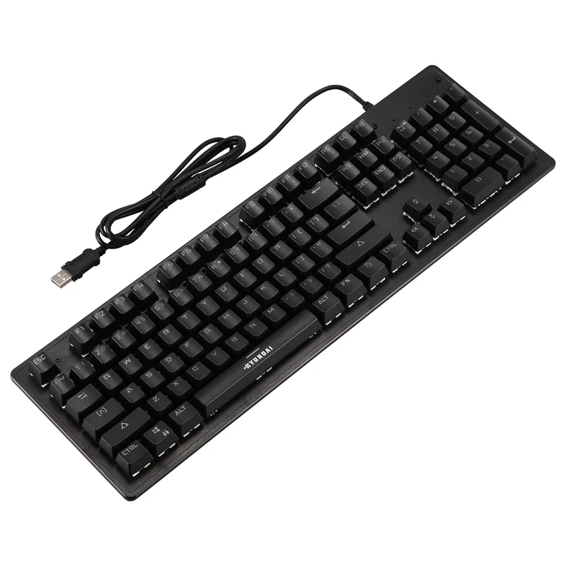 Зеленая ось механическая клавиатура цветная RGB с подсветкой Механическая