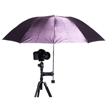 

Camera Umbrella Holder Clip Clamp Bracket Support Accessories For SLR Photography Tripod @M23