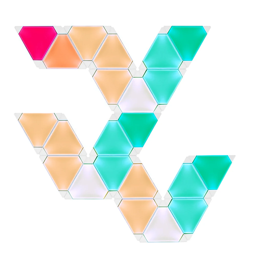  Original Nanoleaf Triangle Night Full Color Smart Odd Light Board Work with Mijia for Apple Homekit - 4000150933645